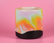  14oz Rainbow marble cup 1