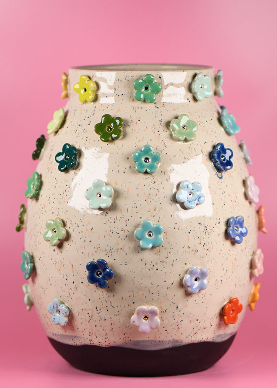 Rainbow 3D Flower vase 1