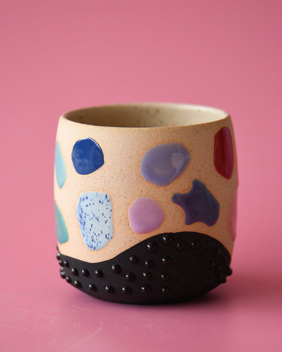12oz Rainbow blob cup 2