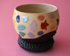 Rainbow blob planter 1