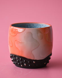  12oz red/blue lava lamp cup