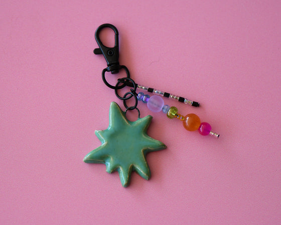 Starburst bag charm 8