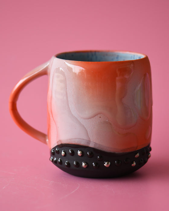14oz Red/blue lava lamp mug