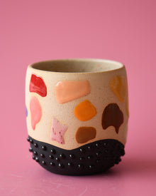  12oz Rainbow blob cup 3