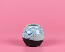  Speckled blue mini pot #2