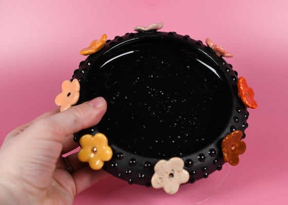 3D Flower warm dish