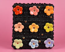  *PREORDER* 3D Flower rainbow grid wall piece