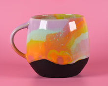  14oz Rainbow Marble Mug1