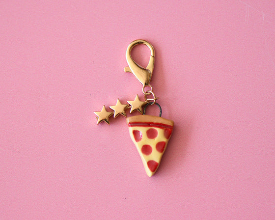 Pizza Bag charm 1