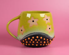  13oz Green flower mug 3