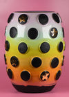 Rainbow dot vase 1