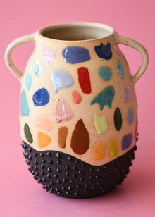  Rainbow blob vase
