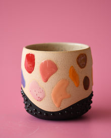  12oz Rainbow blob cup 2