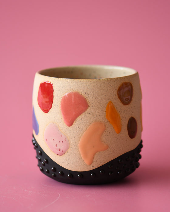 12oz Rainbow blob cup 2