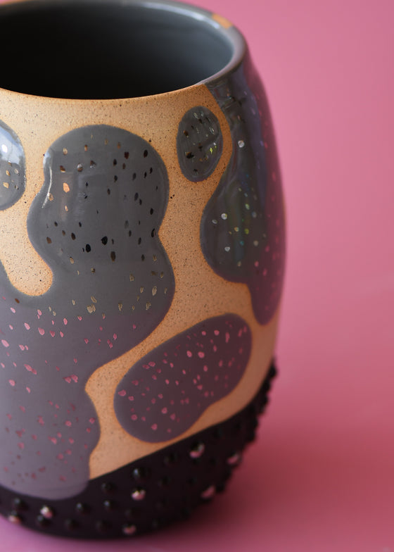 Glitter Lamp vase 2