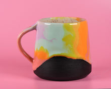  12oz Rainbow marble mug 3