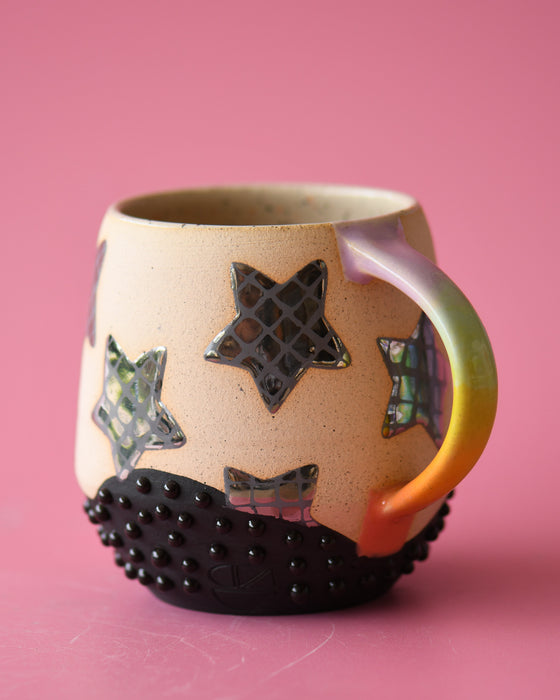 12oz Disco star mug 5